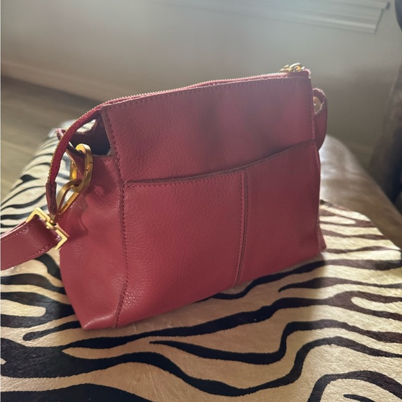 Hammitt Pink Shoulder Bag with Gold Accents - Picture 5 of 7